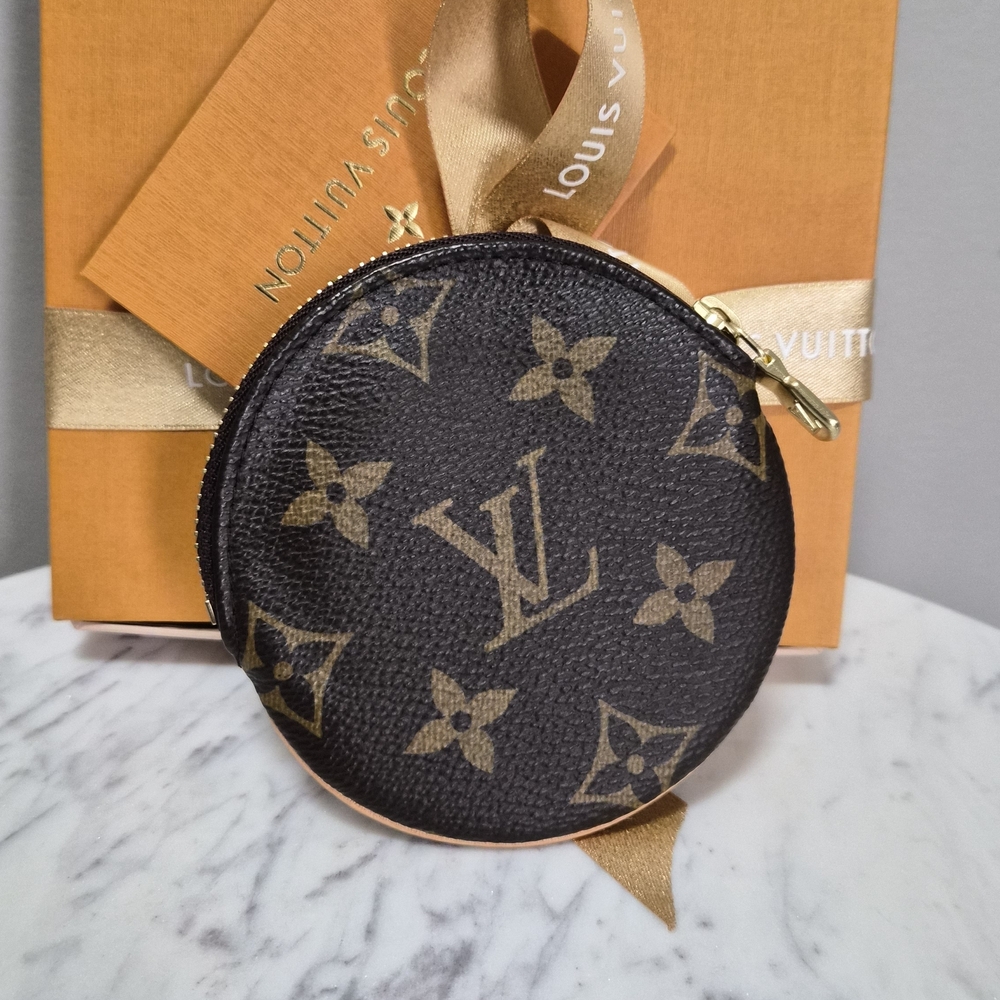 Louis Vuitton Monogram Round Coin Purse - DISCONTINUED